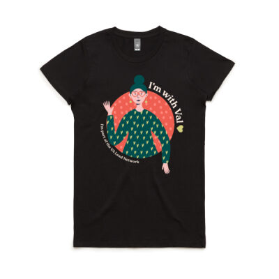 Val's Women's T-Shirt - Centre Image Thumbnail