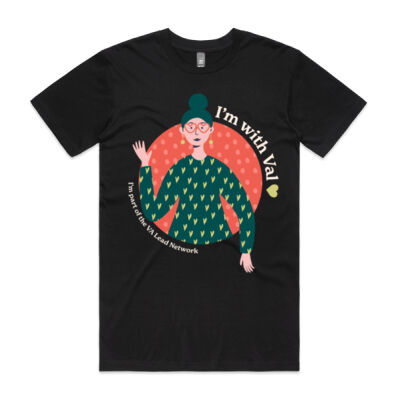 Val's Men's T-Shirt - Centre Image Thumbnail